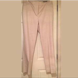 NWT. Chico's White/Cement Career Pants So Sliming.